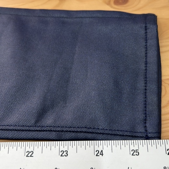 Loft Waxed Denim Jeans Size 8P Navy Blue Skinny High-Rise New w/o Tags - Picture 11 of 11